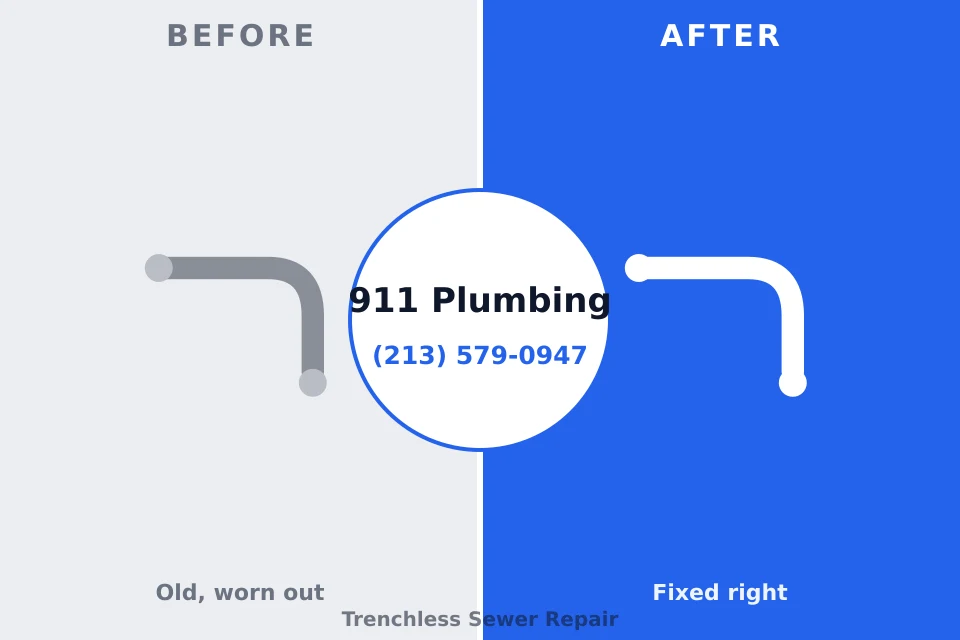 Before and after: plumbing repair Anahola, HI